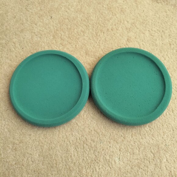 (2) Vintage NASA Kennedy Space Center Florida Frisbees Space Shuttle Foam 1980’s - Picture 2 of 3